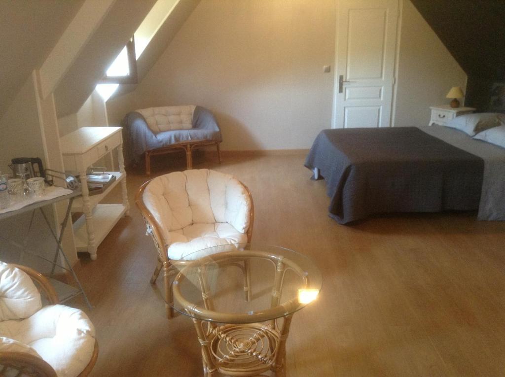 Chambres D'Hotes Le Pressoir Saint-Martin-de-Boscherville Værelse billede